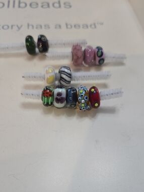 Glass Bead Charm Set Trollbeads